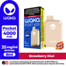 WAKA Pocket 4000 - Strawberry Kiwi