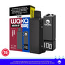 Experience WAKA Chile Disposable Pods WAKA Ceator 15.000 Dark Cherry Flavor Flavour 3% Nicotine Interactive Screen 13ml E-liquid WAKA Chile Pod's Desechable WAKA Ceator 15.000 cereza Sabor Flavor 3% Nicotine 13ml E-liquid Pantalla Interactiva
