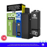 Experience WAKA Chile Disposable Pods WAKA Ceator 15.000 Kiwi Passion Guava Flavor Flavour 3% Nicotine Interactive Screen 13ml E-liquid WAKA Chile Pod's Desechable WAKA Ceator 15.000 kiwi maracuya guava Sabor Flavor 3% Nicotine 13ml E-liquid Pantalla Interactiva
