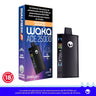 Experience WAKA Chile Disposable WAKA ACE 25.000 Peach Mango Watermelon Flavor Flavour 3% Nicotine Ultra Thin 25,000 Puffs WAKA Chile Desechable WAKA ACE 25.000 Durazno, Mango y Sandía Sabor Flavor 3% Nicotine 25,000 Puffs Ultra Delgado
